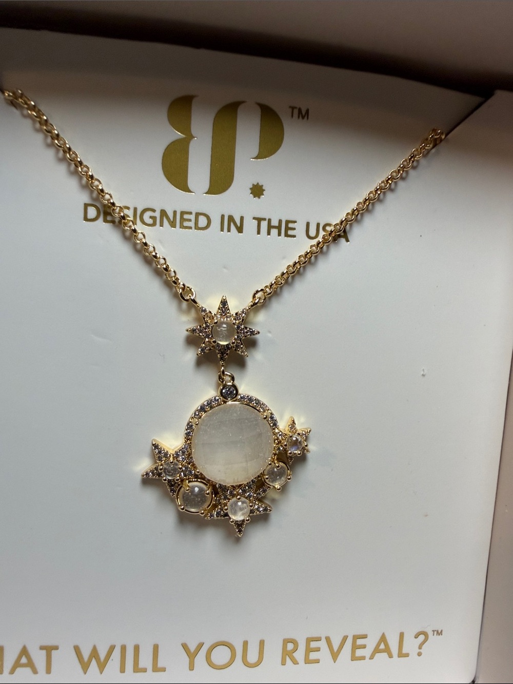 BP - Halo Gold Necklace